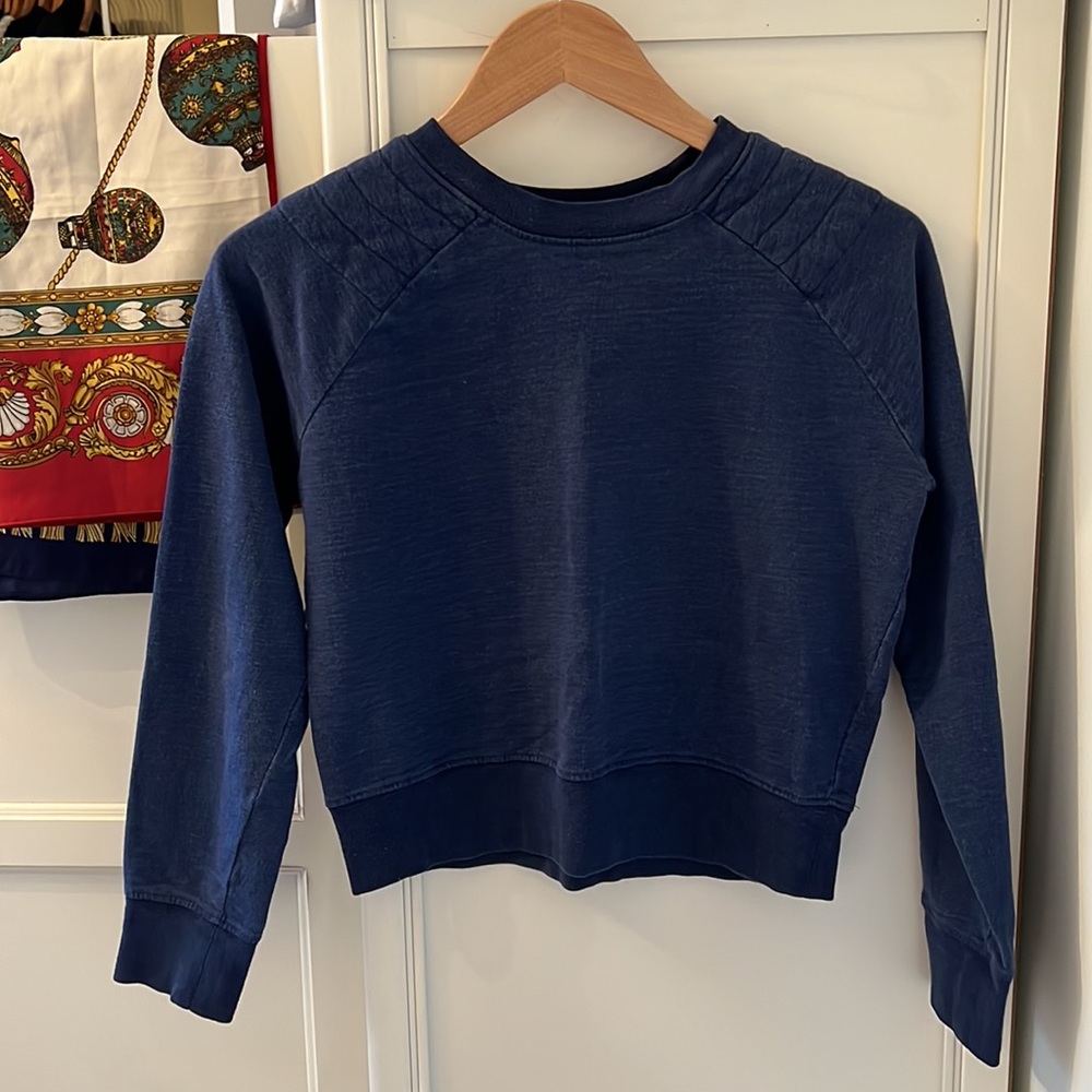 Zara Women's Blue Crew & Scoop Neck Top